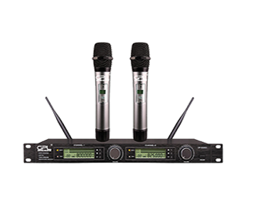 2 CHS UHF Adjustable Multichannel Wireless Series