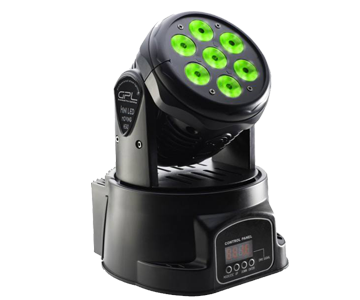 LED 7X15W RGBWA+UV Moving Head Mini Light