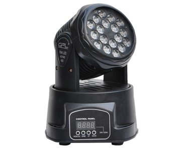 LED 18X3W moving head wash  Mini  light
