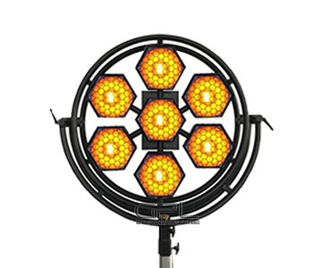 7-Halo Hexa Led Pixel Blight
